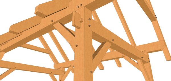 12x16 Timber Frame - Image 9