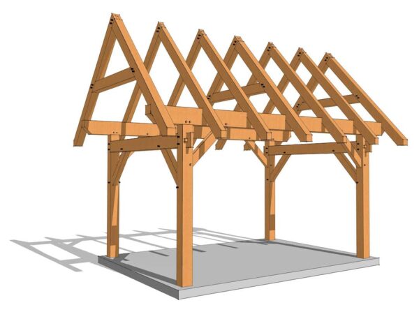 12x16 Timber Frame - Image 5