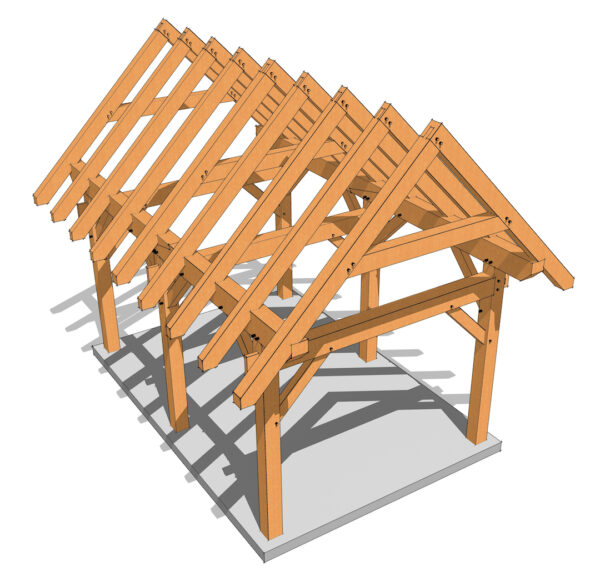 12x18 Timber Frame - Image 2