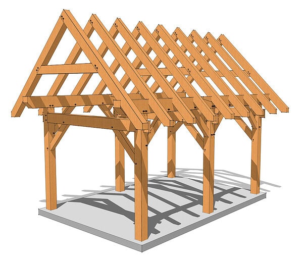12x18 Timber Frame