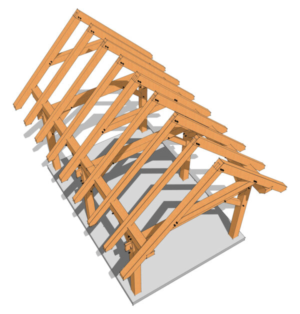 12x18 Timber Frame - Image 6
