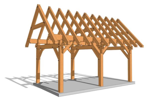 12x20 Timber Frame - Image 7