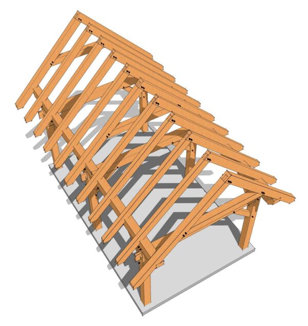 12x20 Timber Frame - Image 6