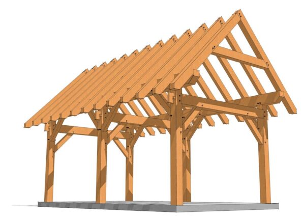 12x22 Timber Frame - Image 10
