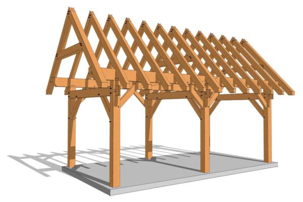 12x22 Timber Frame - Image 9