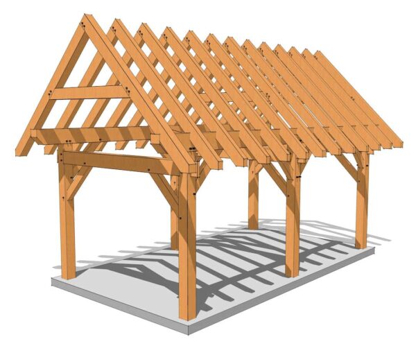 12x22 Timber Frame