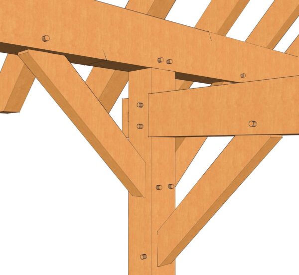 12x22 Timber Frame - Image 6