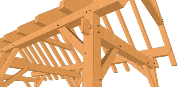 12x24 Timber Frame - Image 4