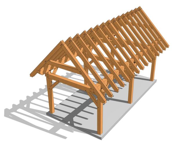 12x24 Timber Frame - Image 8