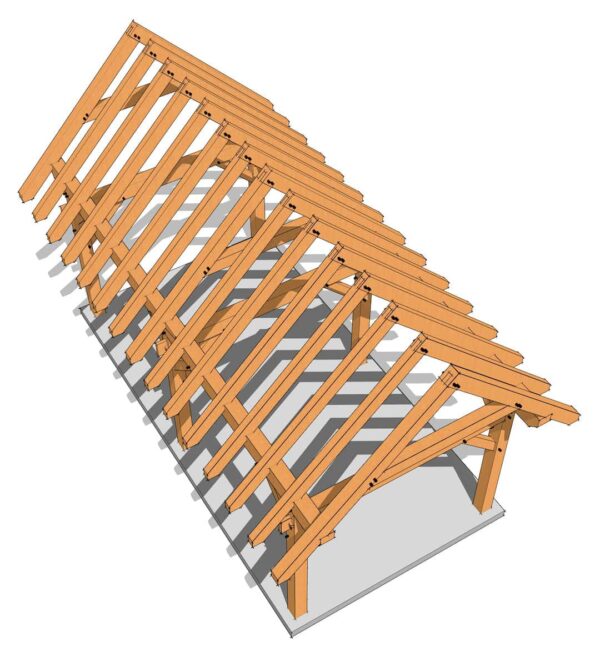 12x24 Timber Frame - Image 5
