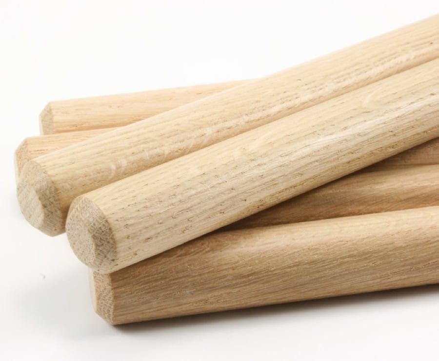 Questions answered - 1 inch white oak pegs
