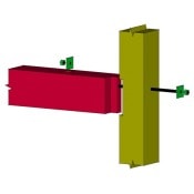 Mortise and Tenon with an All Thread Rod Timbered Mortise and Tenon with All Thread
