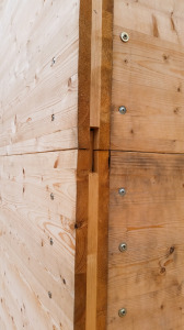 2014 SE Timber Framer Guild corner closeup