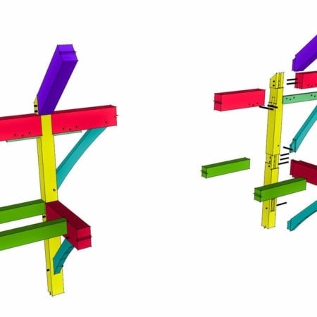 Rafter to Post with Tenon Connection - Timber Frame HQ