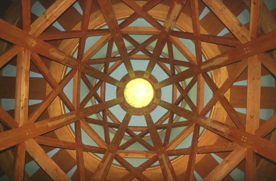 Fire Tower Engineered Timber Western Reading Room Ceiling