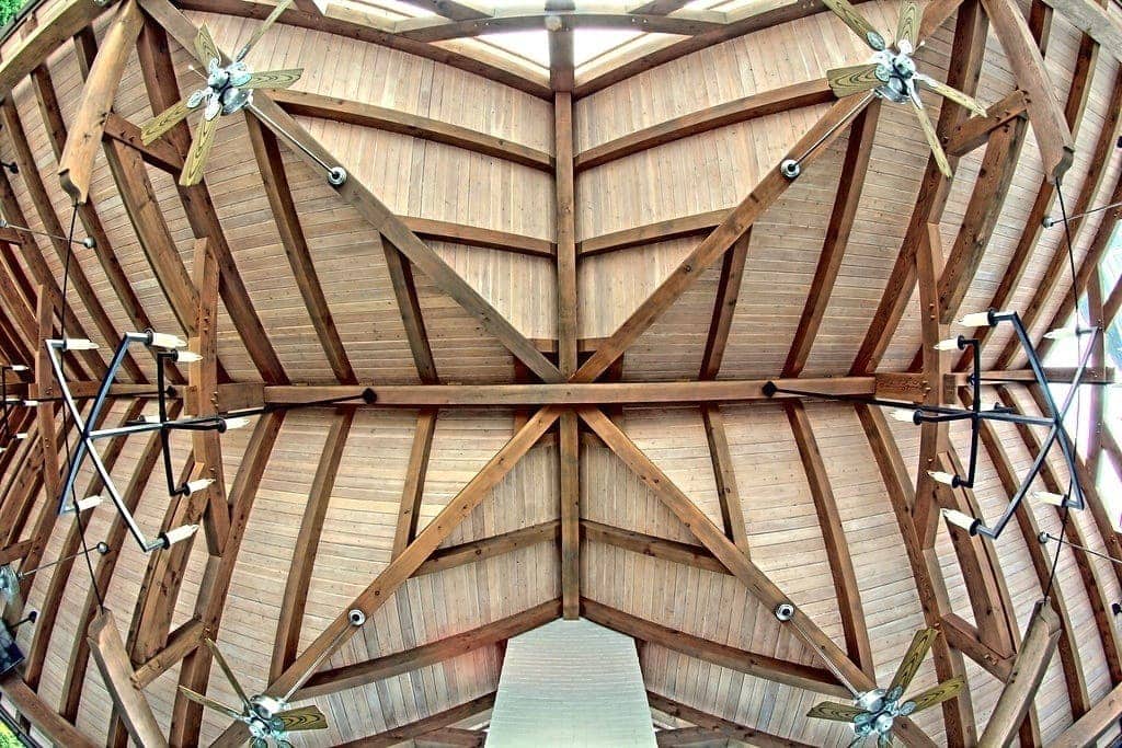 MoreSun Custom Woodworking Intricate Ceiling