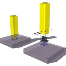 Connext Post Base Detail - Timber Frame HQ