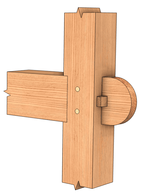 Tenon With a Wedge_4
