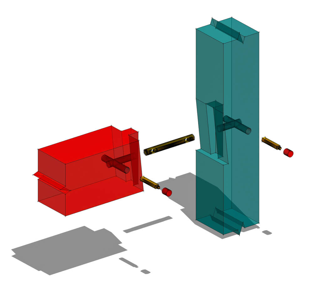 Mortise and Tenon with Timber Linx Connector