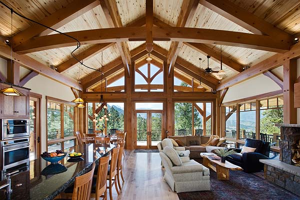 17 Timber Frame Homes That Make You Want To Stay Inside