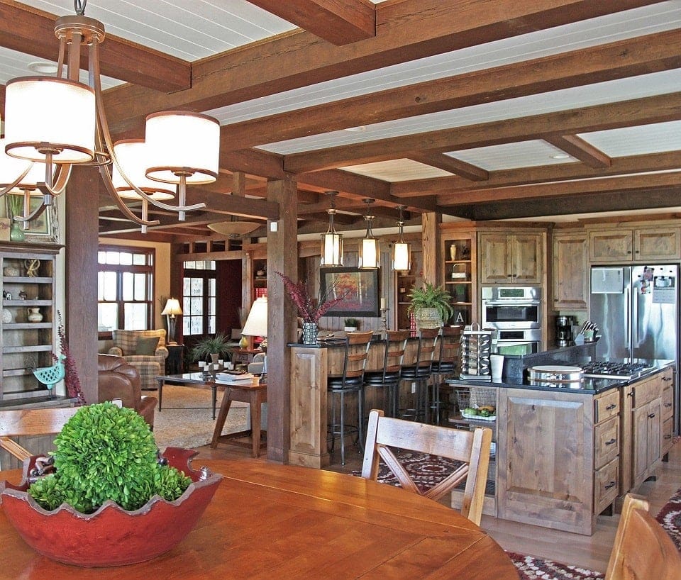 Homestead Timber Frames Cook a Great Meal