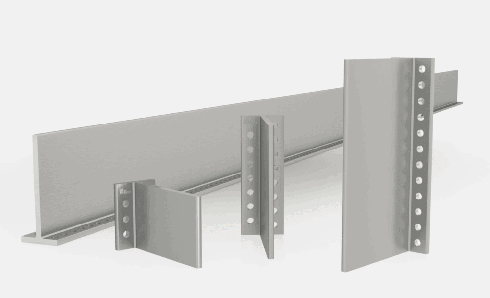 Alumini Concealed Beam Connector Timber Frame HQ