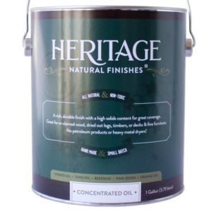Heritage Concentrated Finishing Oil 1 gallon can