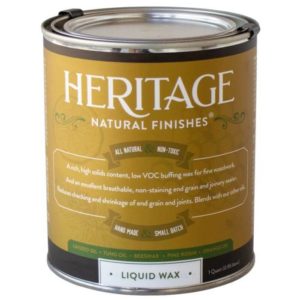 Heritage Liquid Wax End Sealer Quart