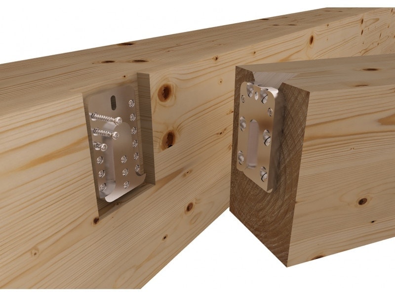 Hidden Timber Connectors CONCEALED TIMBER TO TIMBER CONNECTOR LOCK T