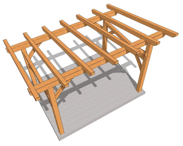 12x16 Shed Roof Plan - Image 7
