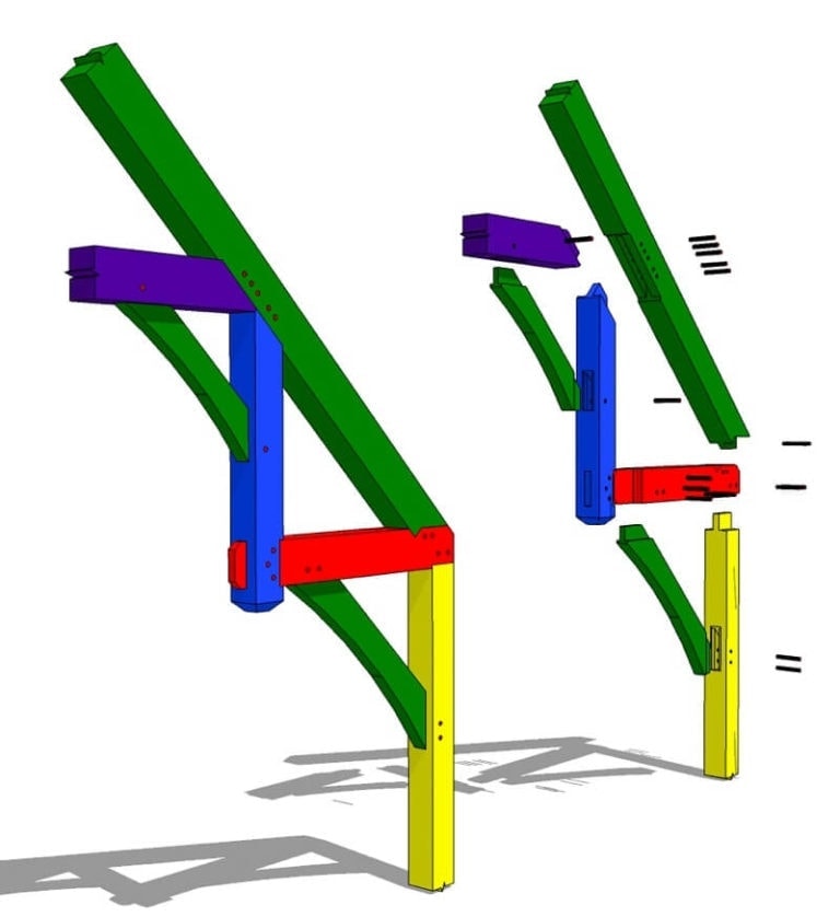 Hammer Beam Timber Frame Hq