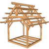 10x10 King Post Timber Frame Pavilion