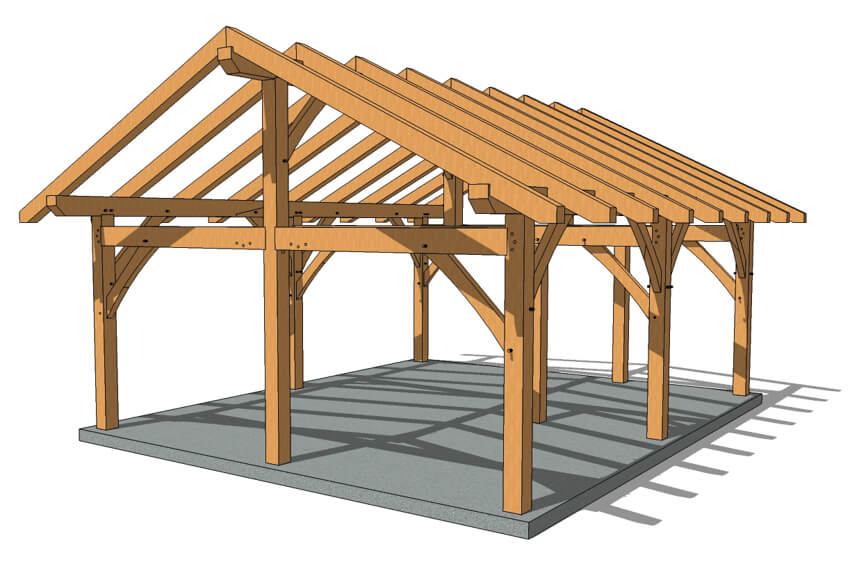 Pavilion Plans Timber Frame Hq