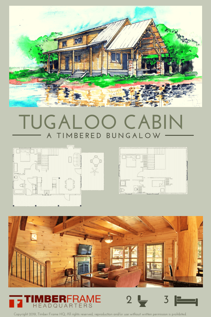 Tugaloo Cabin - A Timbered Bungalow