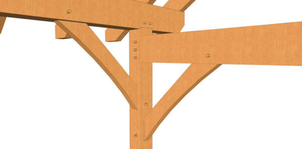 14x16 Post and Beam Plan - Image 7