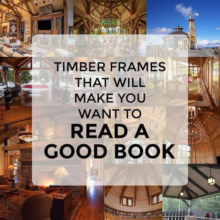 Timber frames to read a good book