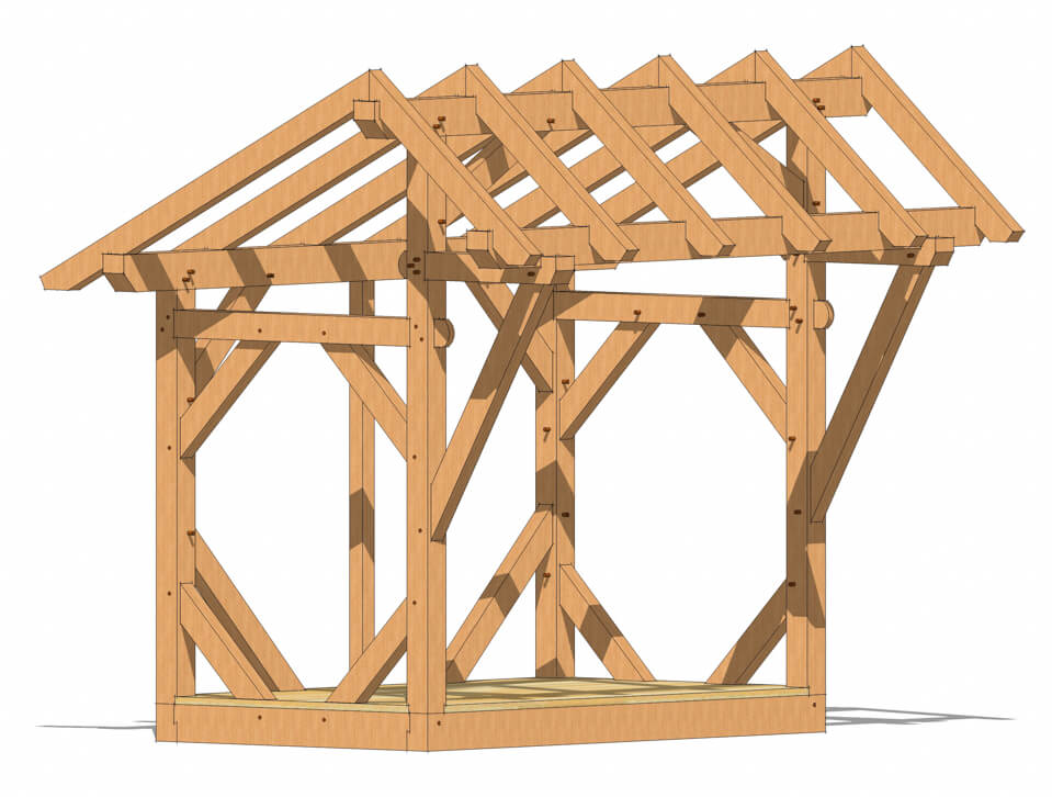 firewood shed