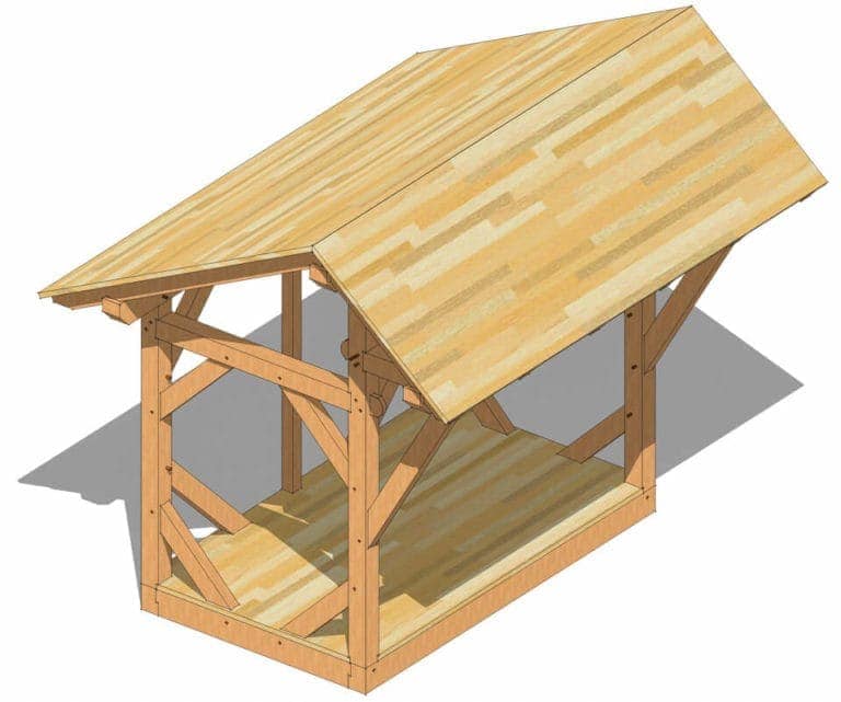 Wood Storage Shed Plans Timber Frame HQ