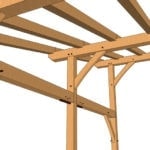 24x24 Shed Roof Plan - Timber Frame HQ