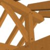 10x14 King Post Pavilion Joinery Close Up