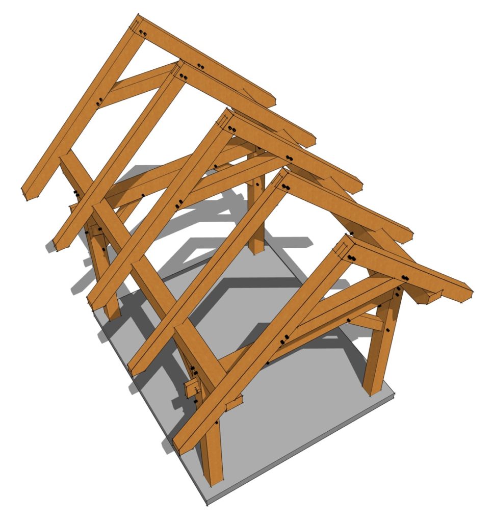 10x12 common truss shed birdseye view 10x12 common truss shed birdseye view