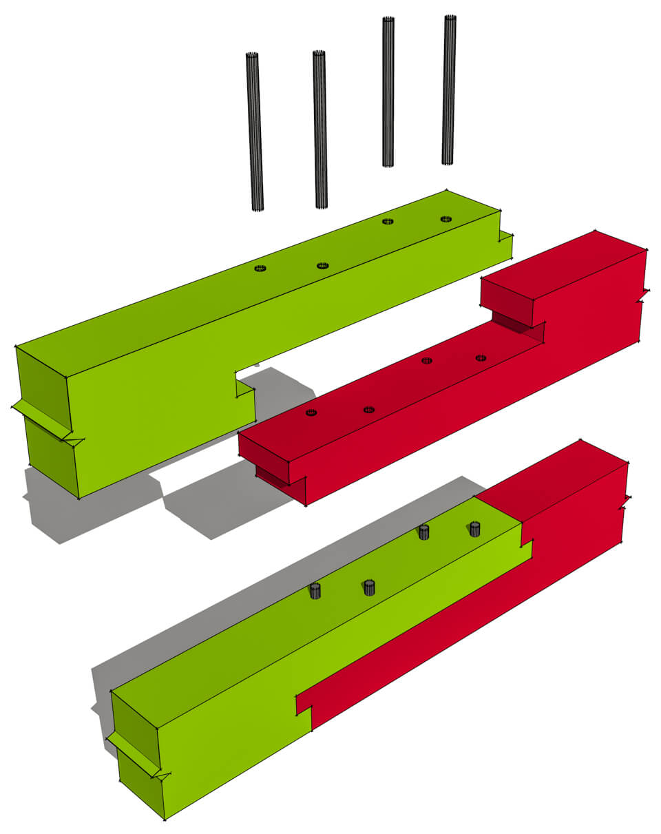 Scarf Joint - Timber Frame HQ