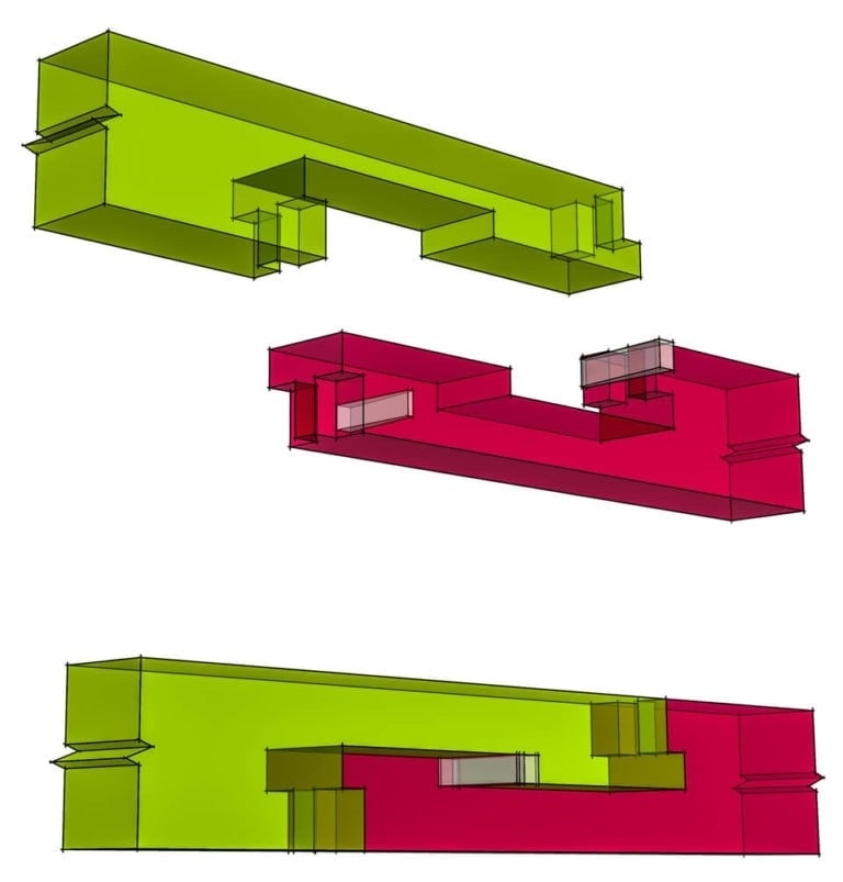 Stop Bladed Scarf Joint With Cogs and Wedges Timber Frame HQ