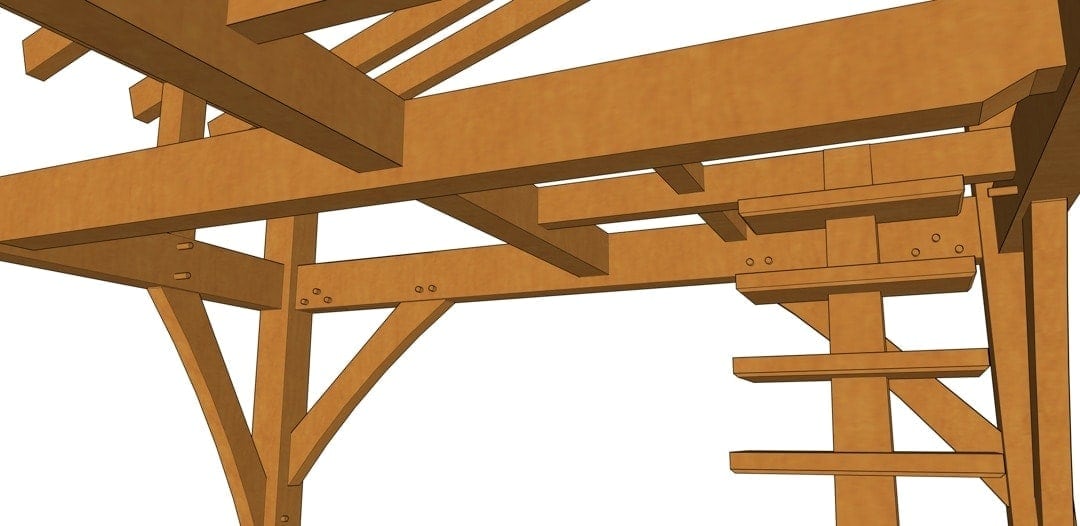 timber frame shed plans how to build diy blueprints pdf