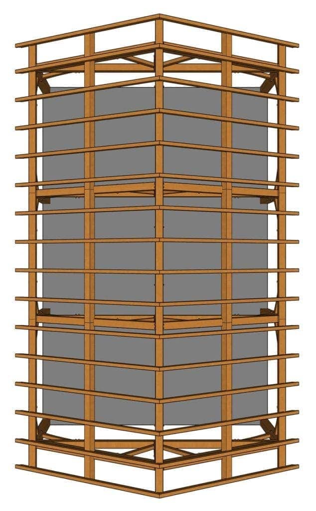 24x36 King Post Truss Pavilion (40387) - 9