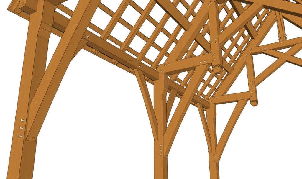 18x24 Hammer Beam Truss Plan Detail 18x24 Hammer Beam Truss Plan Detail