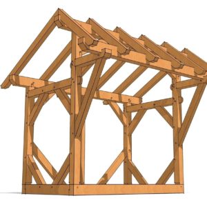 Firewood Storage Shed