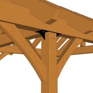 3 Gable Pavilion Plan Detail