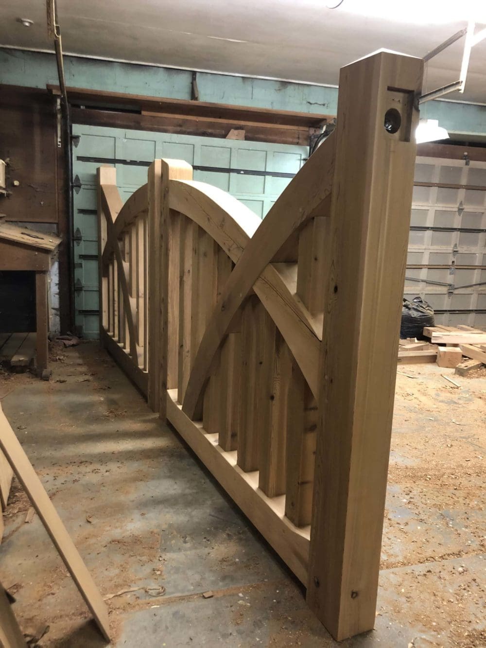 Deep Spring Timberworks Western Red Cedar Gate - Timber Frame HQ