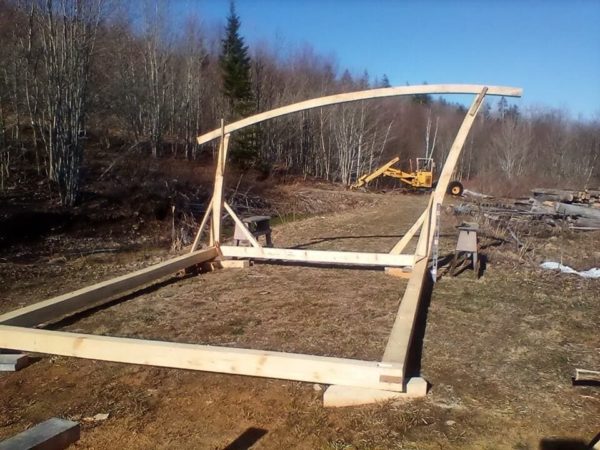 Bench Works White Pine Greenhouse - Timber Frame HQ